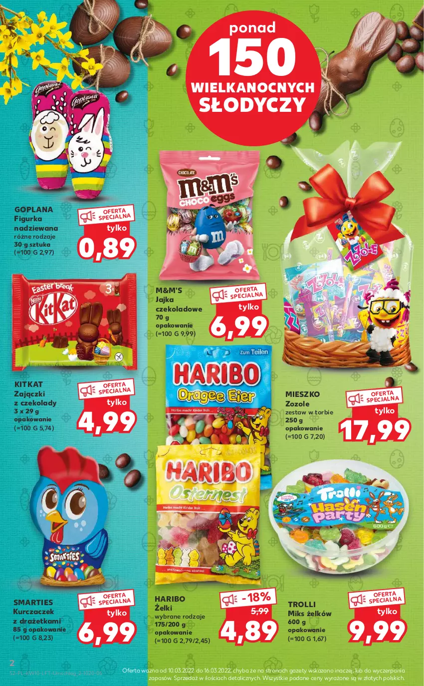 Gazetka promocyjna Kaufland - OFERTA TYGODNIA - ważna 10.03 do 16.03.2022 - strona 2 - produkty: Goplana, Haribo, LANA