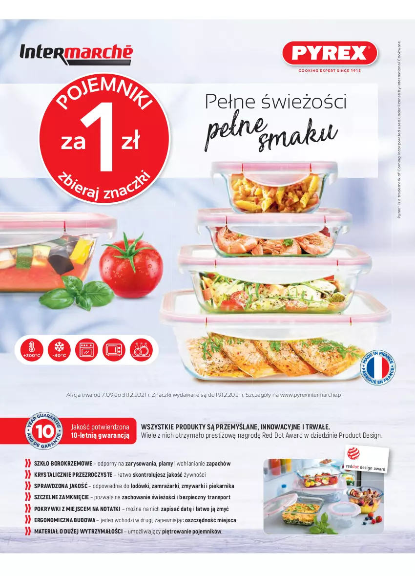 Gazetka promocyjna Intermarche - Gazetka promocyjna - ważna 14.09 do 20.09.2021 - strona 2 - produkty: Piec, Piekarnik, Pojemnik, Por, Sport, Tran, Zmywarki