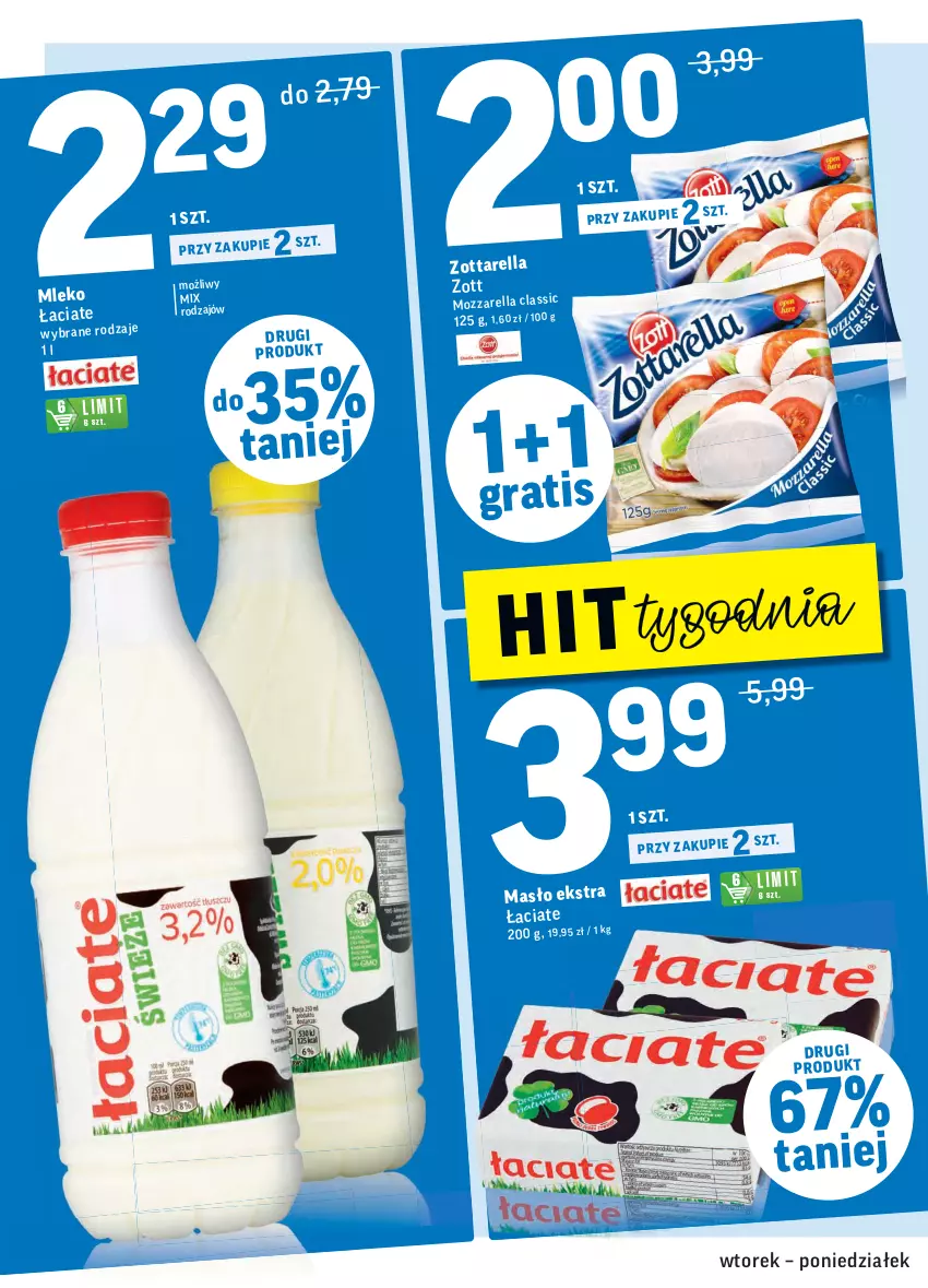 Gazetka promocyjna Intermarche - Gazetka promocyjna - ważna 14.09 do 20.09.2021 - strona 20 - produkty: Mleko, Zott