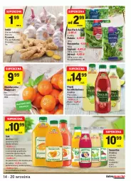 Gazetka promocyjna Intermarche - Gazetka promocyjna - Gazetka - ważna od 20.09 do 20.09.2021 - strona 9 - produkty: Sok, Gra, Roszponka, Napój bezalkoholowy, Czosnek, Rukola, Cytryny, Ananas, Smoothie, Napój, Jarmuż, Szpinak, Imbir