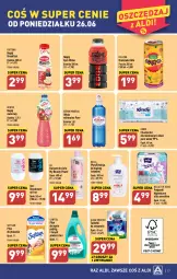 Gazetka promocyjna Aldi - Pełen katalog od 26.06 - Gazetka - ważna od 01.07 do 01.07.2023 - strona 17 - produkty: Emulsja, Pur, Płyn do mycia podłóg, Bell, Dezodorant, Tablet, Balsam do ciała, Fortuna, Oranżada, Płyn do płukania, Hellena, Chusteczki, Podpaski, Dzieci, Nike, Woda mineralna, Bella, Płyn do mycia, Sanytol, Zmywarki, Woda, Napój, Tabletki do zmywarki, Kindii, Hortex, Fa