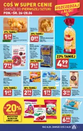 Gazetka promocyjna Aldi - Pełen katalog od 26.06 - Gazetka - ważna od 01.07 do 01.07.2023 - strona 7 - produkty: Sok, Pur, Mus, Sanki, Rogal, Rurki, Baton, Herbata, Bułka, Nimm2, Michałki, Kokos