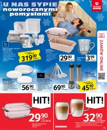 Gazetka promocyjna Selgros - Oferta przemysłowa - Gazetka - ważna od 18.01 do 18.01.2023 - strona 13 - produkty: Makaron, Ser, Por, Stojak, Keksówka, Talerz, Naczynie żaroodporne, Kubek, Deser, Komplet obiadowy