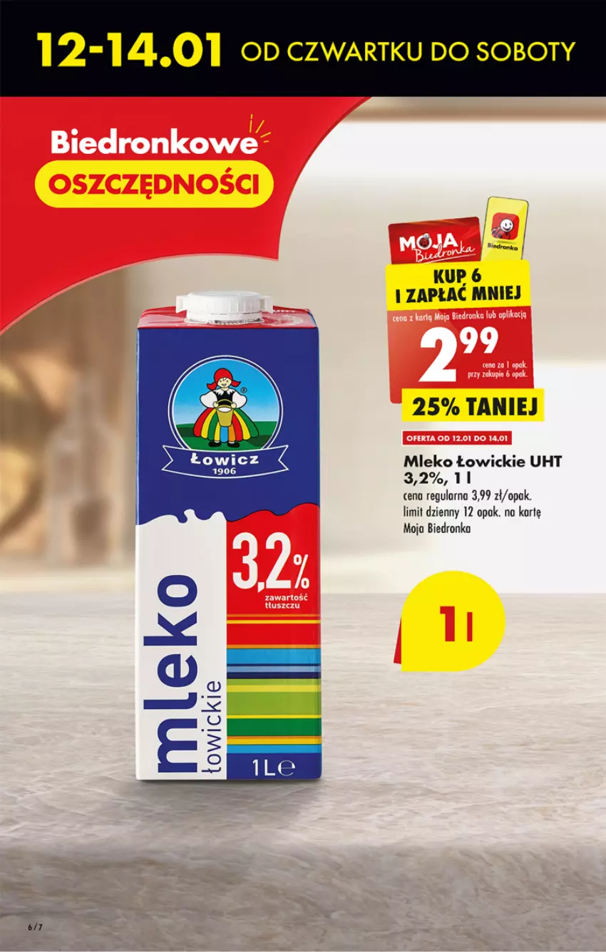 Gazetka promocyjna Biedronka - Gazetka - Biedronka.pl - ważna 12.01 do 18.01.2023 - strona 6 - produkty: Dron, Mleko