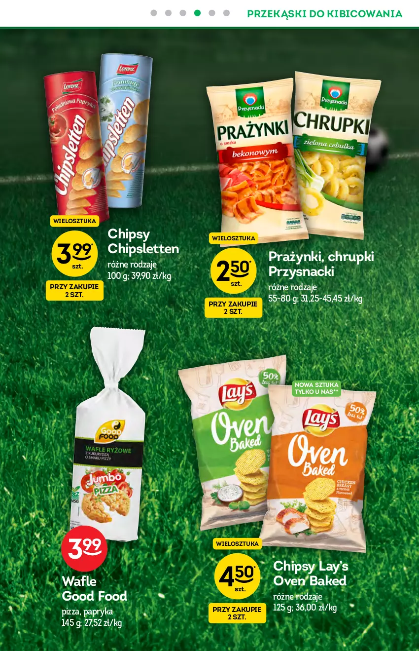 Gazetka promocyjna Żabka - ważna 09.06 do 22.06.2021 - strona 7 - produkty: BIC, Chipsy, Chrupki, Lay’s, Papryka, Pizza, Przysnacki, Wafle