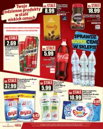 Gazetka promocyjna Topaz - Gazetka - Gazetka - ważna od 06.11 do 06.11.2024 - strona 4 - produkty: Piwo, Tchibo, Ludwik, Kawa rozpuszczalna, Por, Puf, Papier, Królewski, Proszek do prania, Kawa mielona, Kawa, Papier toaletowy, Tchibo Family, Bryza, Fa