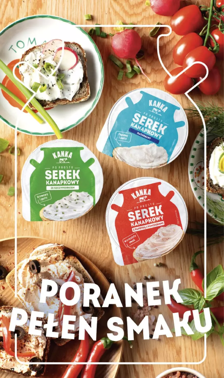 Gazetka promocyjna Delikatesy Centrum - Franczyza DC35 Czwartek - ważna 27.08 do 02.09.2026 - strona 12 - produkty: Ser, Serek, Serek kanapkowy