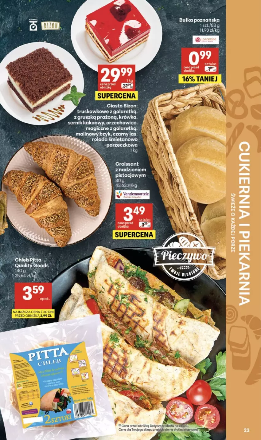 Gazetka promocyjna Delikatesy Centrum - Franczyza DC35 Czwartek - ważna 27.08 do 02.09.2026 - strona 23 - produkty: Croissant, Gala, Kakao, Rolada, Ser