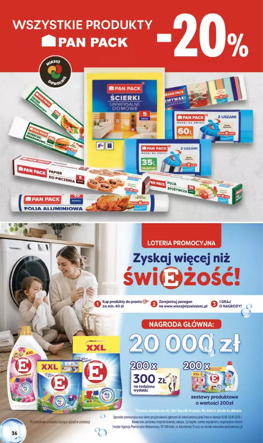 Gazetka promocyjna Delikatesy Centrum - Franczyza DC35 Czwartek - ważna 27.08 do 02.09.2026 - strona 36 - produkty: Gra, Worki na śmiec, Worki na śmieci