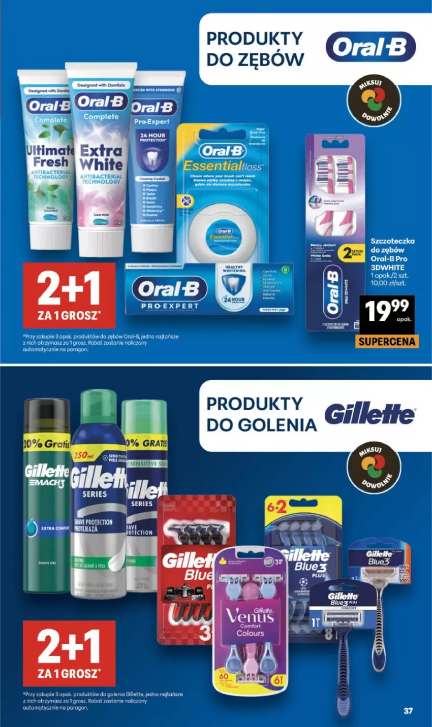 Gazetka promocyjna Delikatesy Centrum - Franczyza DC35 Czwartek - ważna 27.08 do 02.09.2026 - strona 37 - produkty: Gillette, Ser, Szczoteczka