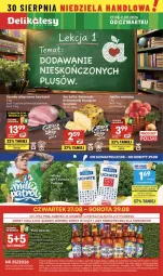Gazetka promocyjna Delikatesy Centrum - Franczyza DC35 Czwartek - Gazetka - ważna od 02.09 do 02.09.2026 - strona 1 - produkty: Piwa, Piec, Ser, Rum, Por, Koc, Gra, Szynka wieprzowa, Rama, Tran, Szynka, Okocim, Jabłka