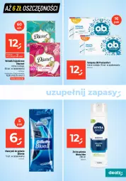 Gazetka promocyjna Dealz - MAKE A DEALZ - Gazetka - ważna od 07.02 do 07.02.2024 - strona 21 - produkty: Malizia, Nivea Men, Discreet, Tampony, Gillette, Wkładki, Nivea, Fa