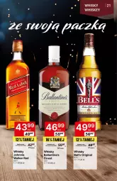 Gazetka promocyjna Delikatesy Centrum - DeliBarek DC01-DC03 - Gazetka - ważna od 31.01 do 31.01.2024 - strona 21 - produkty: Gin, Bell, Whisky, Ballantine's