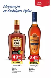 Gazetka promocyjna Delikatesy Centrum - DeliBarek DC01-DC03 - Gazetka - ważna od 31.01 do 31.01.2024 - strona 25 - produkty: Gin, Metaxa, Stock, Brandy