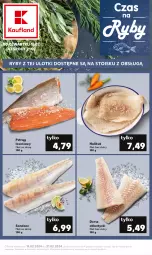 Gazetka promocyjna Kaufland - Kaufland - Gazetka - ważna od 21.02 do 21.02.2024 - strona 1 - produkty: Halibut, Sos, Sandacz filet, Pstrąg, Dorsz, Sandacz, Pstrąg łososiowy