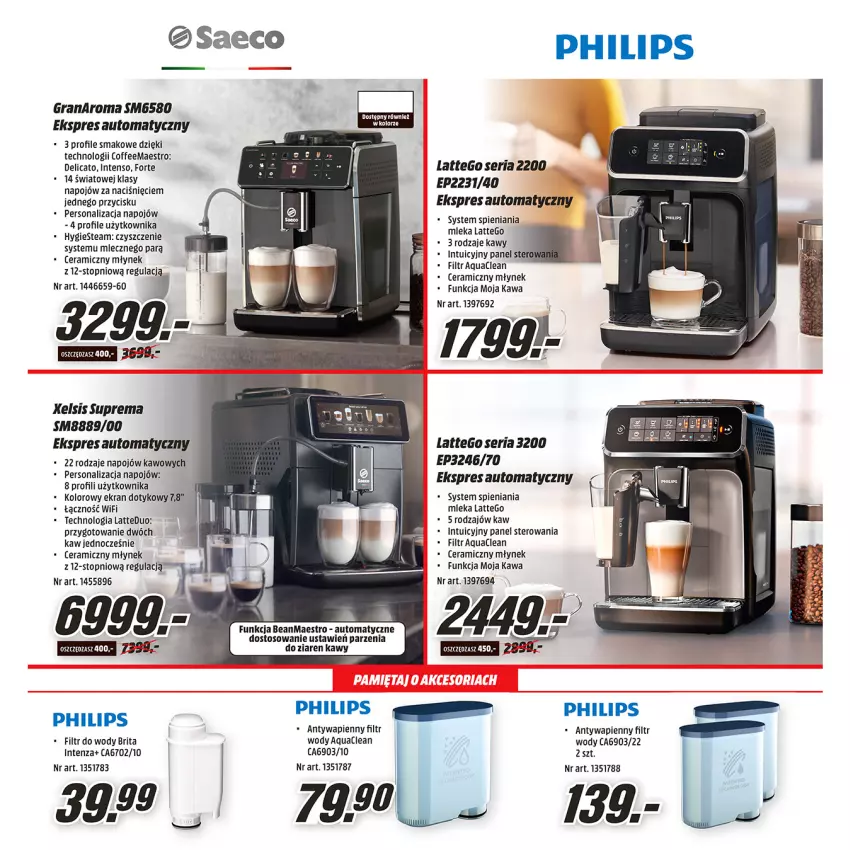 Gazetka promocyjna Media Markt - Gazetka Media Markt - ważna 08.04 do 30.04.2022 - strona 2 - produkty: Brit, Brita, Gra, Kawa, Młynek, Philips, Ser, Top