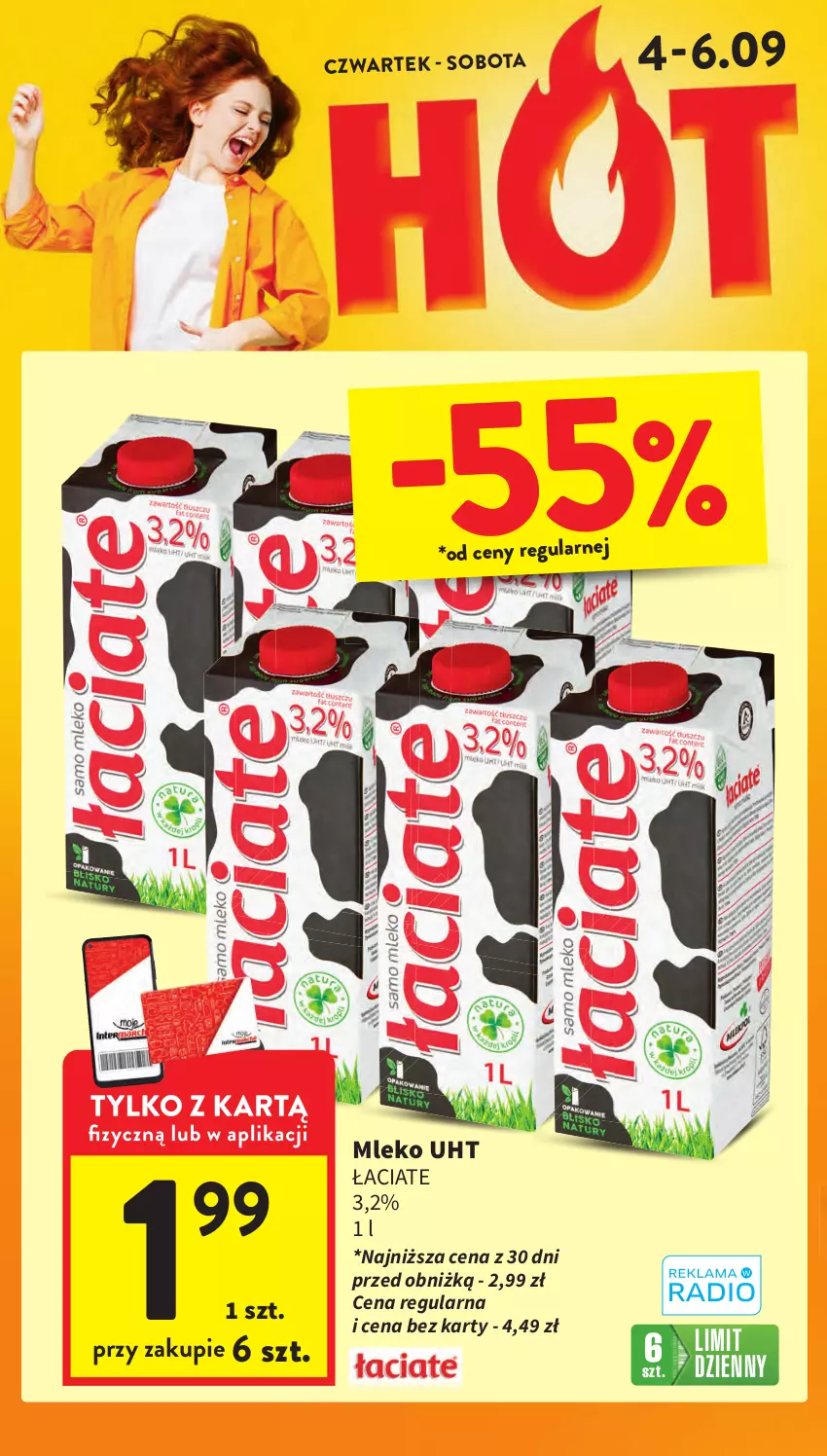 Gazetka promocyjna Intermarche - Gazetka Intermarche - ważna 04.09 do 10.09.2025 - strona 2 - produkty: Mleko