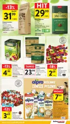 Gazetka promocyjna Intermarche - Gazetka Intermarche - Gazetka - ważna od 10.09 do 10.09.2025 - strona 27 - produkty: Kawa rozpuszczalna, Cukier, Kawa ziarnista, Napój roślinny, Kawa mielona, Kawa, Jacobs Krönung, Wawel, Cukierki, Alpro, Jacobs, Woseba, Herbata, Napój, Kokos