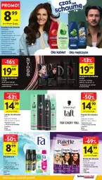 Gazetka promocyjna Intermarche - Gazetka Intermarche - Gazetka - ważna od 10.09 do 10.09.2025 - strona 35 - produkty: Palette, Por, Dezodorant, Taft, Sport, Schauma, Szampon, Syoss, Lakier do włosów, Pianka do włosów, Lakier, Farba do włosów, Fa