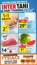 Gazetka promocyjna Intermarche - Gazetka Intermarche - Gazetka - ważna od 10.09 do 10.09.2025 - strona 44 - produkty: Gra, Szynka wieprzowa, Szynka, Chleb, Arbuz, Poduszka