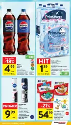 Gazetka promocyjna Intermarche - Gazetka Intermarche - Gazetka - ważna od 10.09 do 10.09.2025 - strona 7 - produkty: Dezodorant, Primavera, Mirinda, LANA, Pepsi, Prima, Klocki, Woda, Nivea