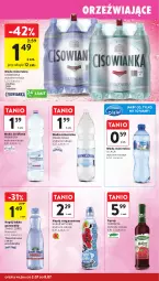 Gazetka promocyjna Intermarche - Gazetka Intermarche - Gazetka - ważna od 08.07 do 08.07.2026 - strona 28 - produkty: Primavera, LANA, Prima, Syrop, Kubuś Waterrr, Woda mineralna, Kubuś, Napój niegazowany, Woda, Napój, Cisowianka, Herbapol