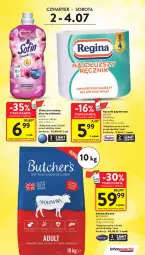 Gazetka promocyjna Intermarche - Gazetka Intermarche - Gazetka - ważna od 08.07 do 08.07.2026 - strona 5 - produkty: Gin, Papier, Płyn do płukania, Ręcznik, Rolki, Butcher's