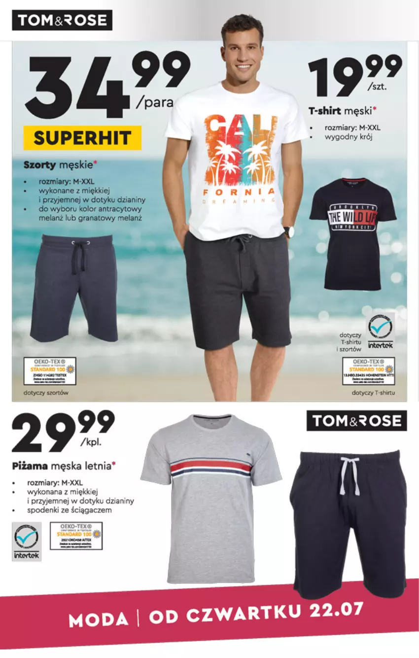 Gazetka promocyjna Biedronka - Okazje Tygodnia - ważna 19.07 do 04.08.2021 - strona 28 - produkty: Fa, Piżama, T-shirt