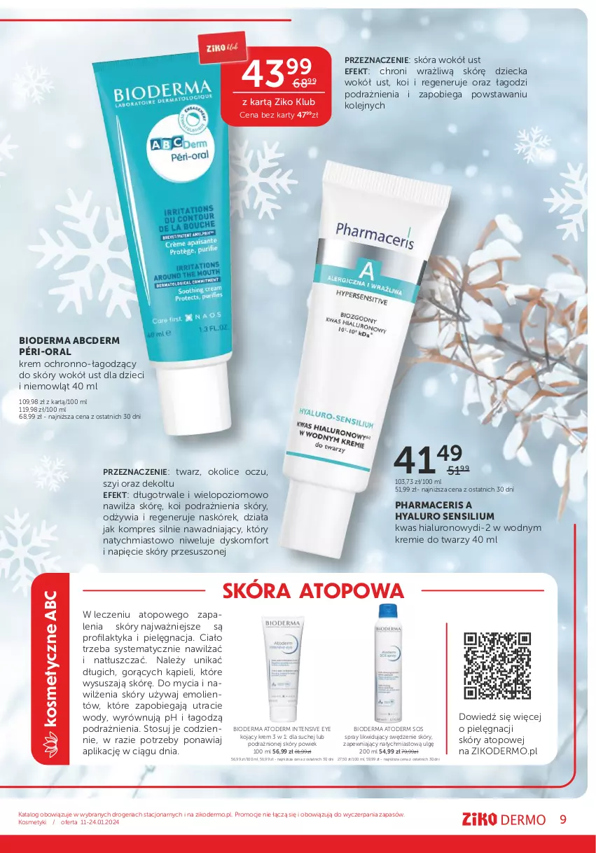 Gazetka promocyjna Ziko - Gazetka Ziko Dermo - ważna 11.01 do 24.01.2024 - strona 9 - produkty: Acer, Atoderm, Bioderma, Dzieci, LG, Olej, Pharmaceris, Sos, Top