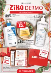 Gazetka promocyjna Ziko - Gazetka Ziko Dermo - Gazetka - ważna od 24.01 do 24.01.2024 - strona 1 - produkty: CeraVe, Emulsja, Top, Mus, Anew, Krem na noc, Bioderma, Vichy, Krem na dzień, Atoderm, Omega-3, K2