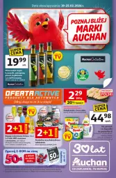Gazetka promocyjna Auchan - Gazetka 30 Lat Supermarket Auchan - Gazetka - ważna od 25.02 do 25.02.2026 - strona 1 - produkty: Kurczak, Warzywa, Sok, Gin, Gra, Persil, Napoje, Polędwiczki z kurczaka, Oshee, Kapsułki do prania, Gaga, HP