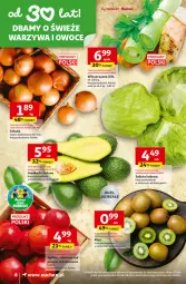 Gazetka promocyjna Auchan - Gazetka 30 Lat Supermarket Auchan - Gazetka - ważna od 25.02 do 25.02.2026 - strona 6 - produkty: Cebula, Sałata lodowa, Sałat