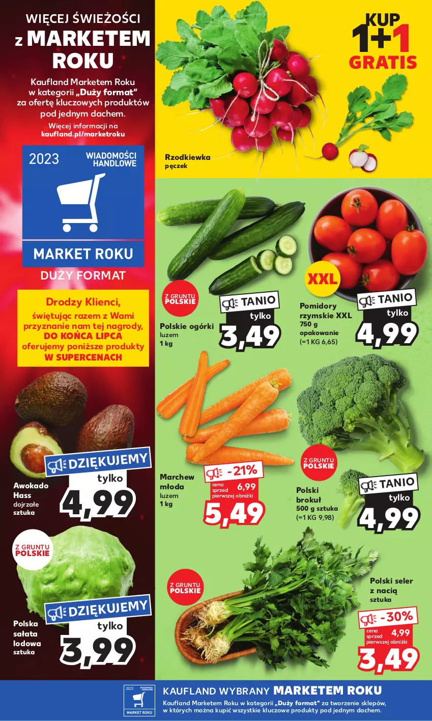 Gazetka promocyjna Kaufland - Mocny Start - ważna 03.07 do 05.07.2023 - strona 6 - produkty: Gra, Grunt, Pomidory, Rzodkiewka, Sałat, Sałata lodowa