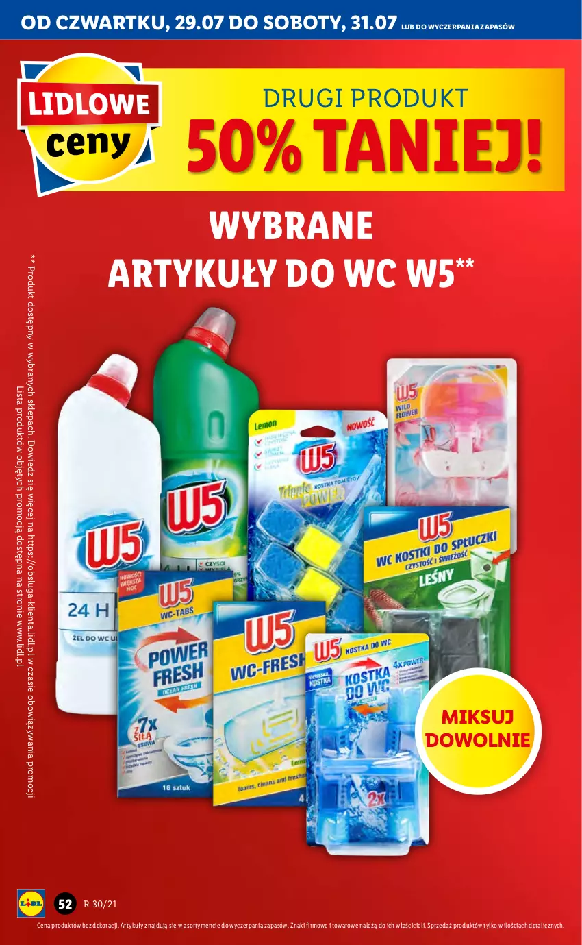 Gazetka promocyjna Lidl - GAZETKA - ważna 29.07 do 31.07.2021 - strona 52