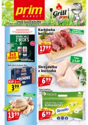 Gazetka promocyjna Prim Market - Gazetka - ważna od 08.07 do 08.07.2026 - strona 1 - produkty: Piwa, Piec, Kurczak, Rum, Gra, Papier, Pekpol, Papier toaletowy, Masło