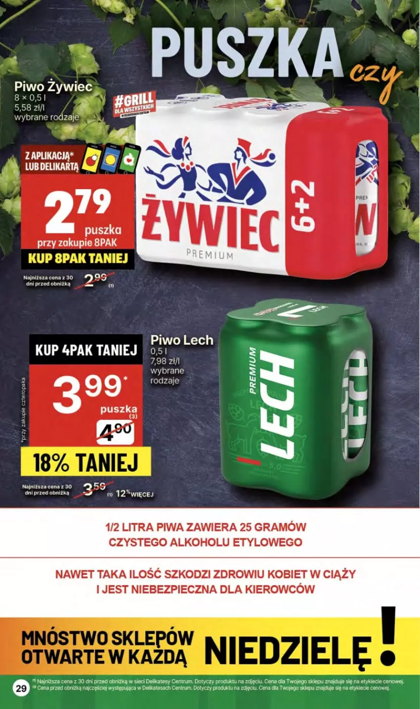 Gazetka promocyjna Delikatesy Centrum - NOWA GAZETKA Delikatesy Centrum od 23 maja! 23-29.05.2024 - ważna 23.05 do 29.05.2024 - strona 29 - produkty: Gra, LG, Piec, Piwa, Piwo, Rum