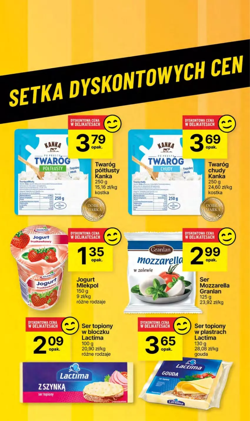 Gazetka promocyjna Delikatesy Centrum - NOWA GAZETKA Delikatesy Centrum od 23 maja! 23-29.05.2024 - ważna 23.05 do 29.05.2024 - strona 39 - produkty: Gouda, Gra, Mozzarella, Ser, Ser topiony, Top, Twaróg, Twaróg półtłusty