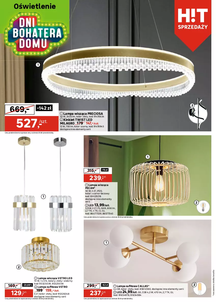 Gazetka promocyjna Leroy Merlin - Gazetka Leroy Merlin - ważna 24.09 do 14.10.2025 - strona 12 - produkty: Lampa, Lampa sufitowa, Lampa wisząca, Listwa, Plafon, Por, Reflektor, Ser, Sport, Telefon, Tran