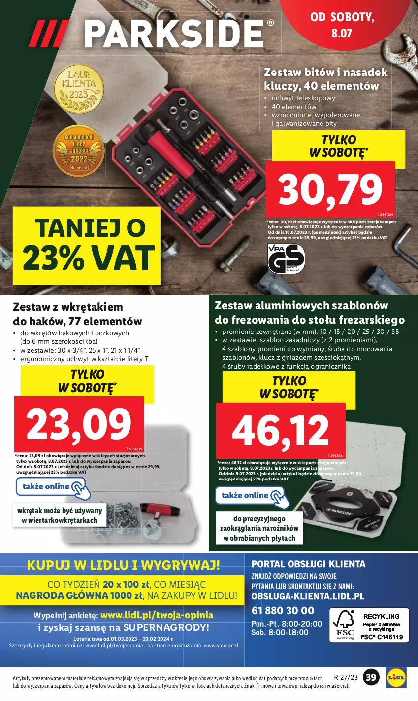 Gazetka promocyjna Lidl - GAZETKA - ważna 03.07 do 08.07.2023 - strona 47 - produkty: Gra, Gry, Mola, Narożnik, Płyta, Tarka, Teleskop, Wiertarkowkrętarka, Wkręt, Wkrętarka, Wkrętów