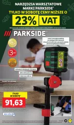 Gazetka promocyjna Lidl - GAZETKA - Gazetka - ważna od 08.07 do 08.07.2023 - strona 41 - produkty: Parkside, Ser, Baterie alkaliczne, Obraz, Laser krzyżowy