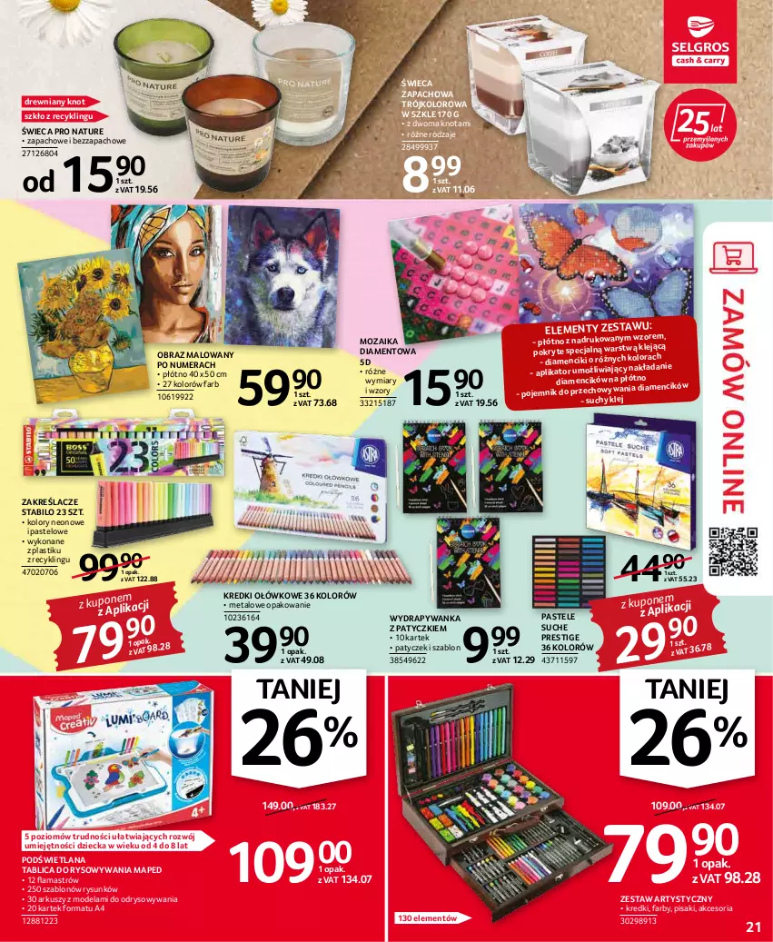 Gazetka promocyjna Selgros - Oferta przemysłowa - ważna 17.03 do 30.03.2022 - strona 21 - produkty: Fa, Klej, LANA, Obraz, Pojemnik