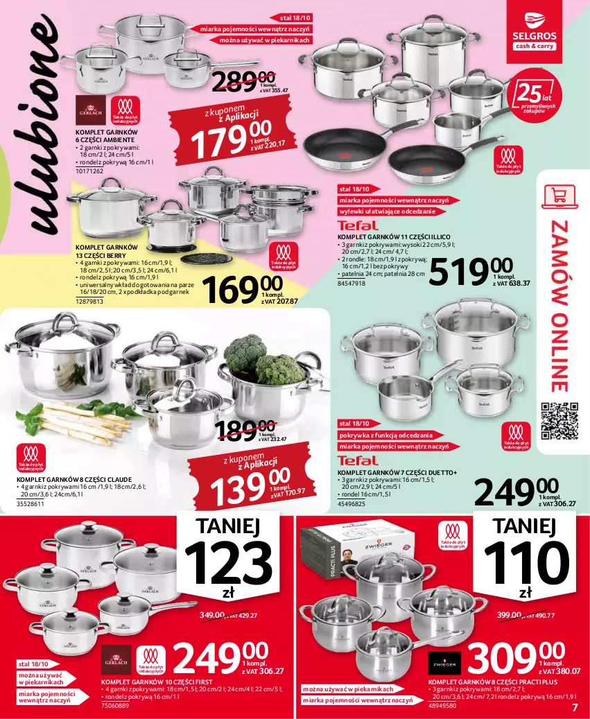 Gazetka promocyjna Selgros - Oferta przemysłowa - ważna 17.03 do 30.03.2022 - strona 7 - produkty: Garnek, Miarka, Patelnia, Piekarnik, Podkład, Podkładka, Pokrywa, Rondel, Sok