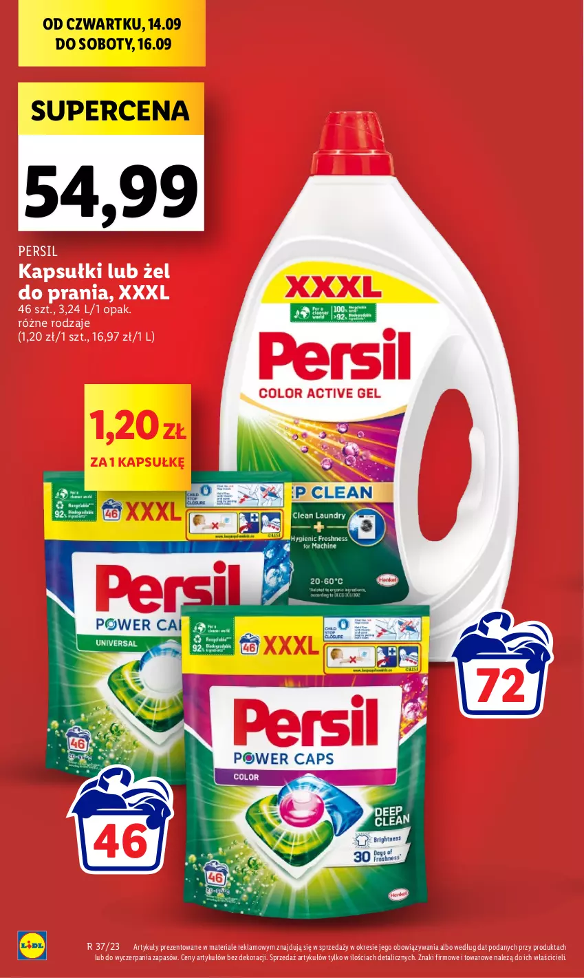 Gazetka promocyjna Lidl - GAZETKA - ważna 14.09 do 16.09.2023 - strona 12 - produkty: Persil