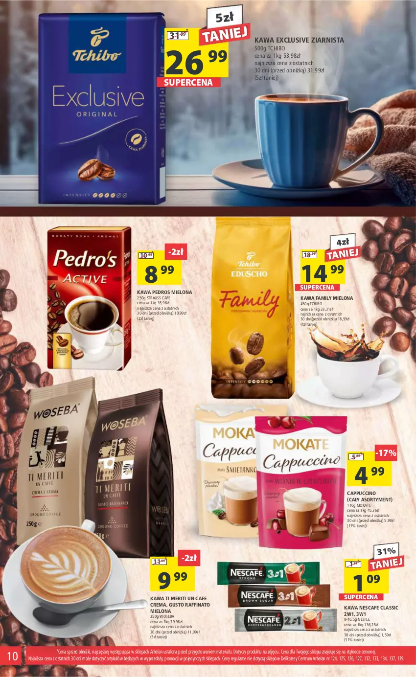 Gazetka promocyjna Arhelan - Gazetka - ważna 12.01 do 21.01.2024 - strona 10 - produkty: Cappuccino, Fa, Kawa, Rum, Tchibo, Woseba