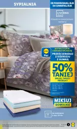 Gazetka promocyjna Lidl - GAZETKA - Gazetka - ważna od 31.05 do 31.05.2025 - strona 3 - produkty: Sypialnia, Materac, Prześcieradło, Tera