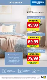 Gazetka promocyjna Lidl - GAZETKA - Gazetka - ważna od 31.05 do 31.05.2025 - strona 7 - produkty: Sypialnia, Ivar, Pościel, Poszewka, Wełna