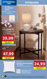 Gazetka promocyjna Lidl - GAZETKA - Gazetka - ważna od 31.05 do 31.05.2025 - strona 8 - produkty: Sypialnia, Ivar, Stolik, Poduszka, Lampa, Lampa stołowa, Meble, Podkład
