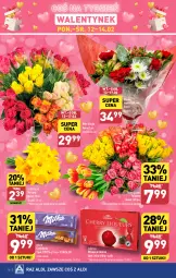 Gazetka promocyjna Aldi - Pełna oferta - Gazetka - ważna od 17.02 do 17.02.2024 - strona 16 - produkty: Tulipan, Czekolada, Bukiet, Narcyz, Milka, Likier