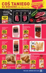 Gazetka promocyjna Aldi - Pełna oferta - Gazetka - ważna od 17.02 do 17.02.2024 - strona 21 - produkty: Piec, Kurczak, Ser, Hot dog, Bułka fitness, Hot dog snack, Stek, Serdelki, Lack, Polędwiczki z kurczaka, Chleb tostowy, Wołowina, Rostbef, Chleb, Schab pieczony, Kiełbasa, Bułka, Mięso, Kiełbasa śląska