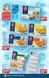 Gazetka promocyjna Aldi - Pełna oferta - Gazetka - ważna od 17.02 do 17.02.2024 - strona 8 - produkty: Mozzarella, Piec, Polędwica, Sos, Sok, Ser, Mus, Kawa, Filet z mintaja, Wałek, Golden Seafood, Mintaj, Dorsz, Sandacz, Omega-3, Mięso